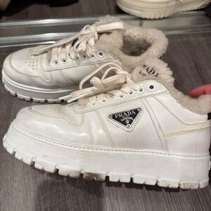 Prada Women's White Trainers